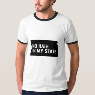 Kansas: Kein Hass in meinem Staat T-Shirt