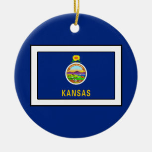 Kansas Keramik Ornament