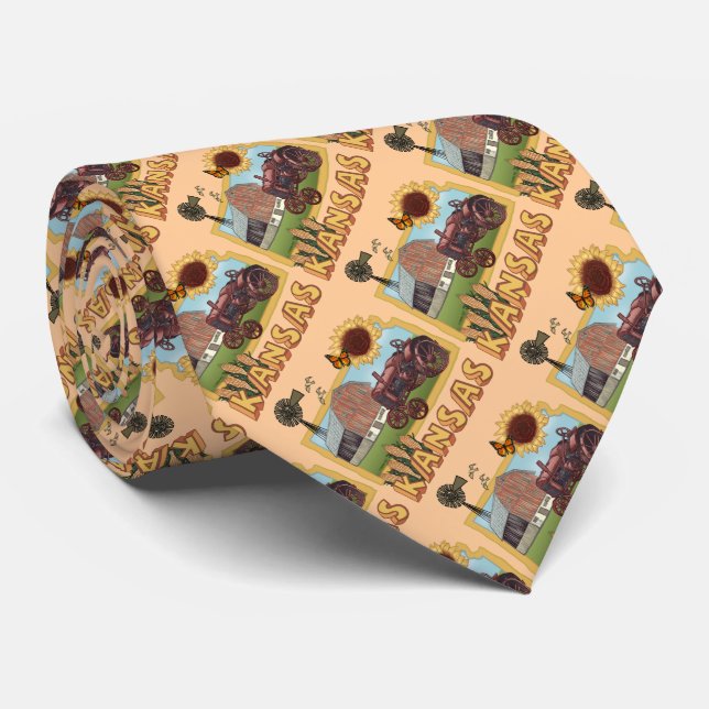 Kansas Krawatte (Gerollt)