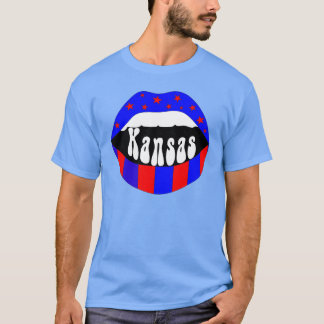 Kansas Lippen Oversized T-Shirt