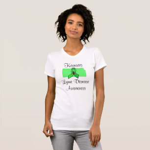Kansas Lyme-Borreliose-Bewusstseinsshirt T-Shirt