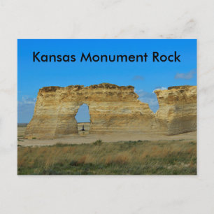 Kansas Monument Rock CARTE POST