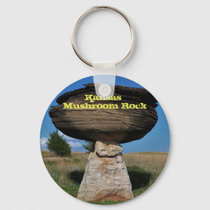 Kansas Mushroom Rock Key Chain Schlüsselanhänger
