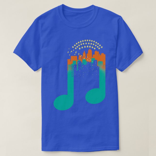 Kansas Music City T-Shirt (Design vorne)