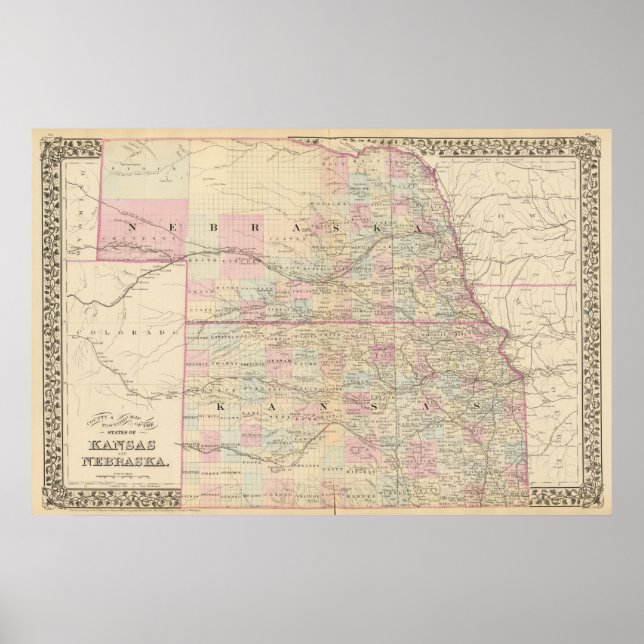 Kansas, Nebraska Poster (Vorne)