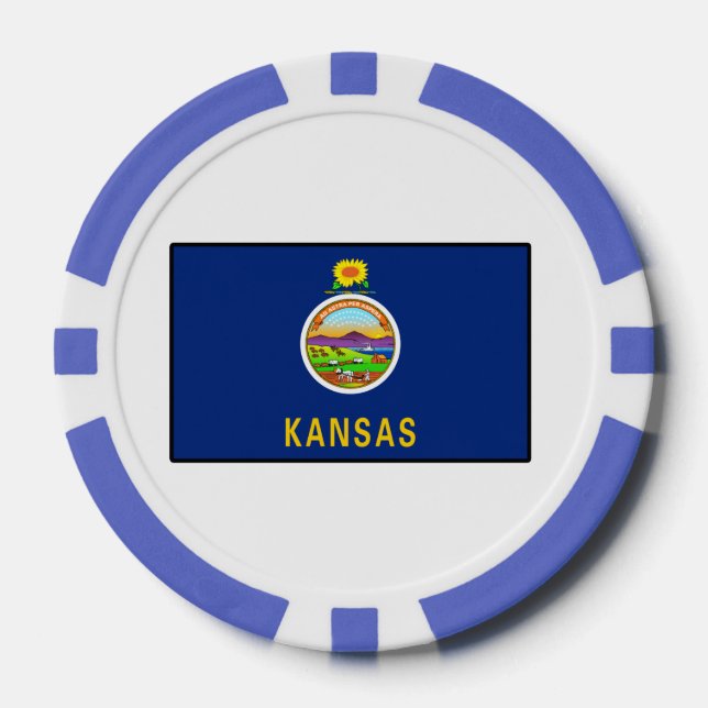 Kansas Pokerchips (Vorderseite)