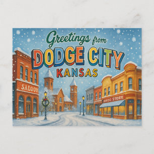 KANSAS-Postkarte Postkarte