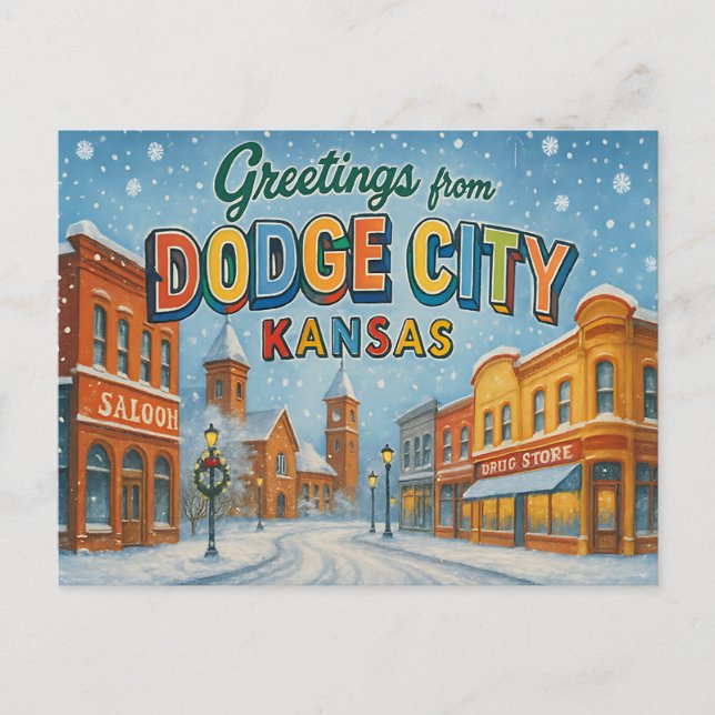 KANSAS-Postkarte Postkarte (Vorderseite)