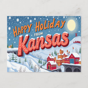 KANSAS-Postkarte Postkarte