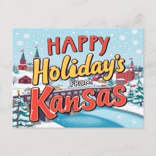 KANSAS-Postkarte Postkarte