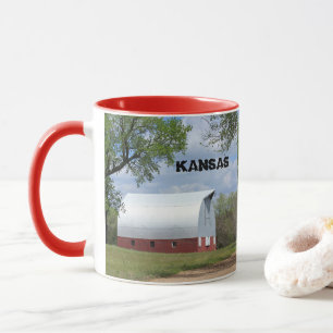 Kansas Red Barn Tasse