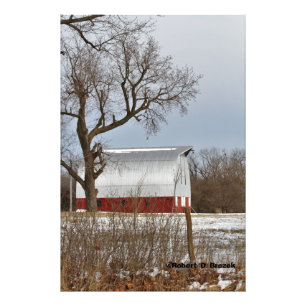 Kansas Red Country Barn Foto Erweiterung