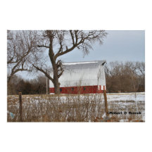 Kansas Red Country Photo agrandissement