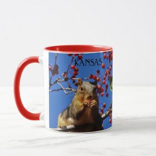 Kansas Red Fox Schwanz Tasse