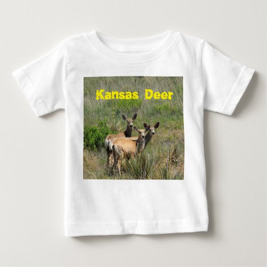 Kansas-Rotwild-Baby-Geldstrafe-Jersey-T - Shirt