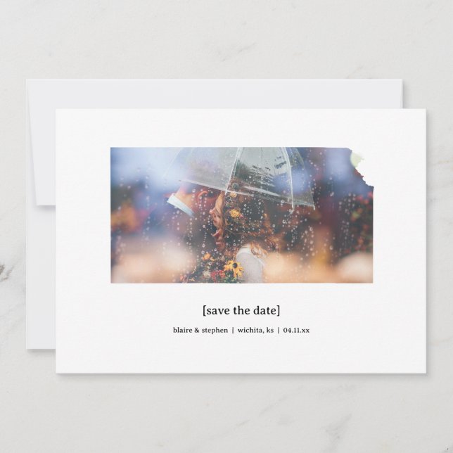 Kansas Save the Date Carte photo (Devant)