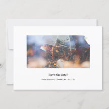 Kansas Save the Date Carte photo