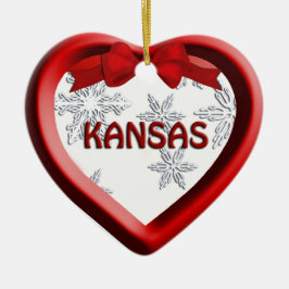 Kansas Schneeflocken Herbst Weihnachtsschmuck