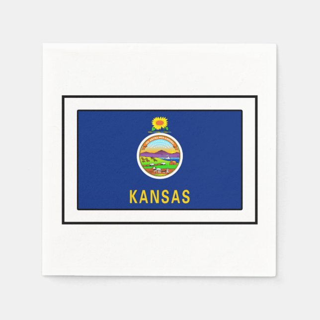 Kansas Serviette (Vorderseite)