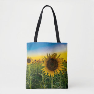 Kansas-Sonnenblume-Feld Tasche