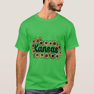 Kansas Sonnenblumen T-Shirt