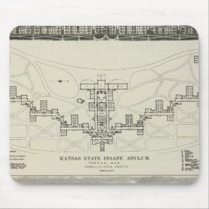 Kansas Staat Insane Asyl Mousepad