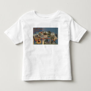 Kansas (Staats-Hauptstadt/Blume) Kleinkind T-shirt
