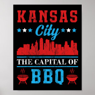 Kansas Stadt Die Hauptstadt der Grillen Poster