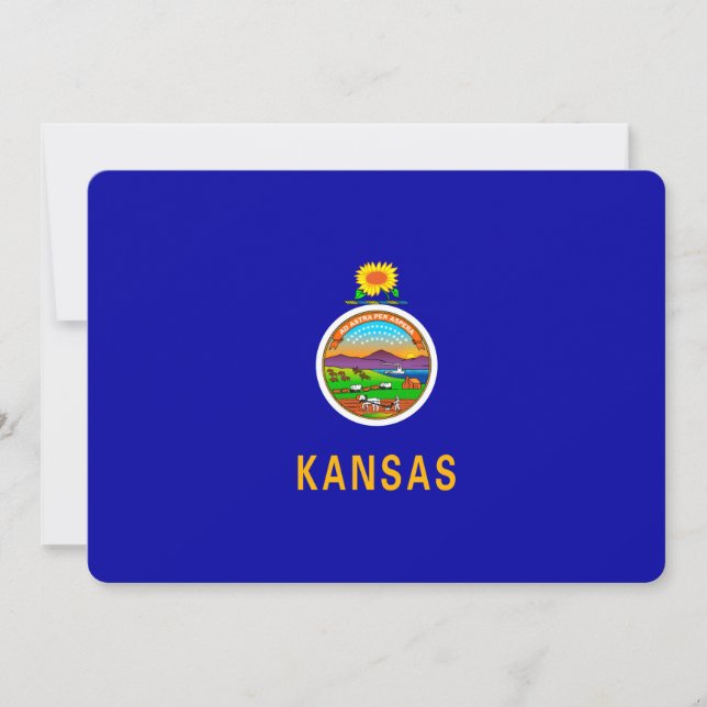 Kansas State Flag (Vorderseite)