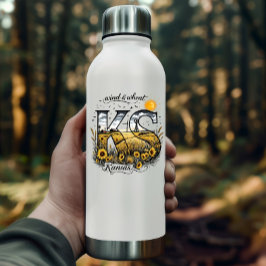 Kansas State Sticker | Wind & Wheat Sunflower Desi