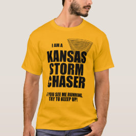 Kansas Tornado Storm Chaser T - Shirt