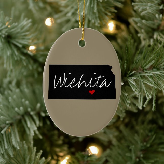 Kansas Town Keramikornament (Baum)