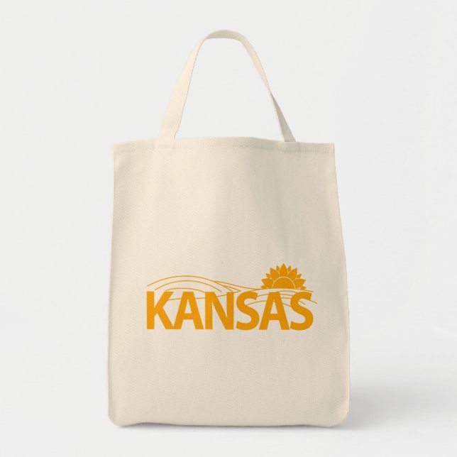 Kansas USA Tragetasche (Vorne)