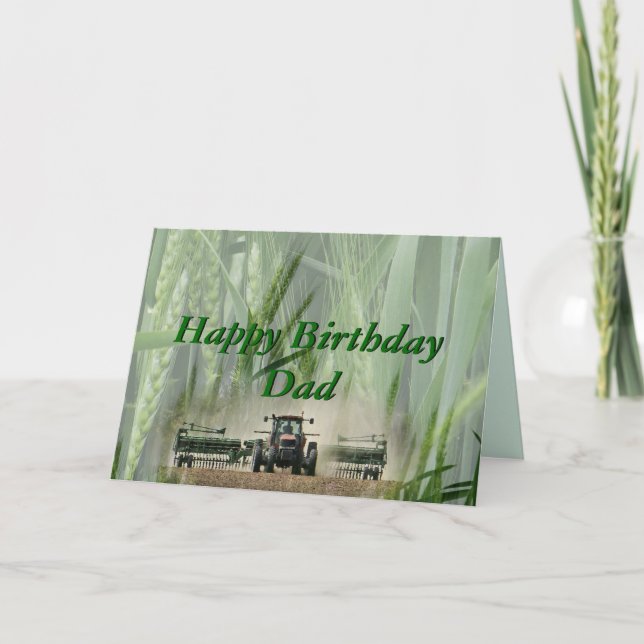 Kansas-Weizen-Bauer 2862-2 Karte (Vorderseite)