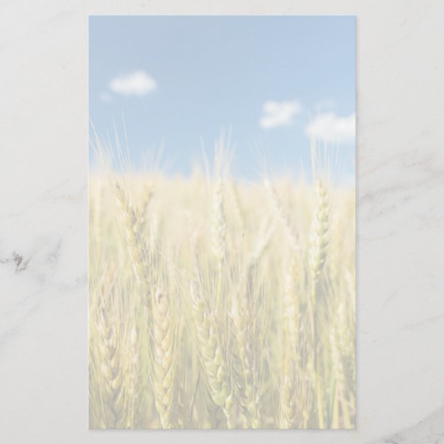 Kansas-Weizen Briefpapier (Vorderseite)