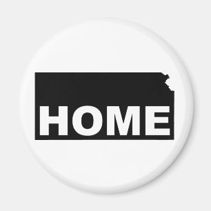 Kansas Zuhause weg vom Staat Kühlschrankmagnet