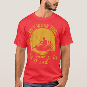 Kant Arbeit heute mein Arm ist in einem Fisch geko T-Shirt