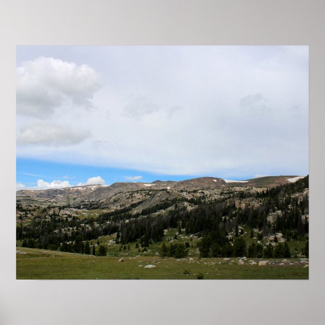 Kante der Berge Absaroka-Bärzahn 16x20 Poster (Vorne)