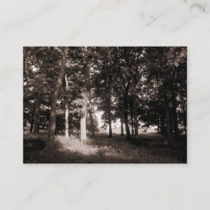 Kante des Waldes Visitenkarte