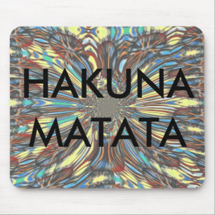 Kantige afrikanische urbane Pop-Art Abstract Optic Mousepad