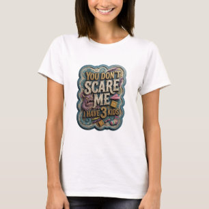 Kantiges Gold DU SCHÜCHTERST MICH NICHT EIN ICH HA T-Shirt