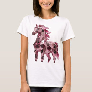 Kantiges Silber ABSTRACT ART Statement Design T-Shirt