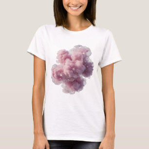 Kantiges Silber ALICE IM WUNDERLAND 3D-Textkunst T-Shirt
