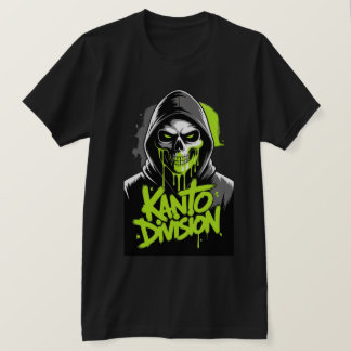 Kanto Division Totenkopf-Grafik T-Shirt