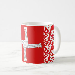 Kanton Crois Brigte Populace Abzeichen Kaffeetasse