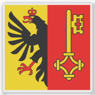 Kanton Genf, Schweiz Aufkleber