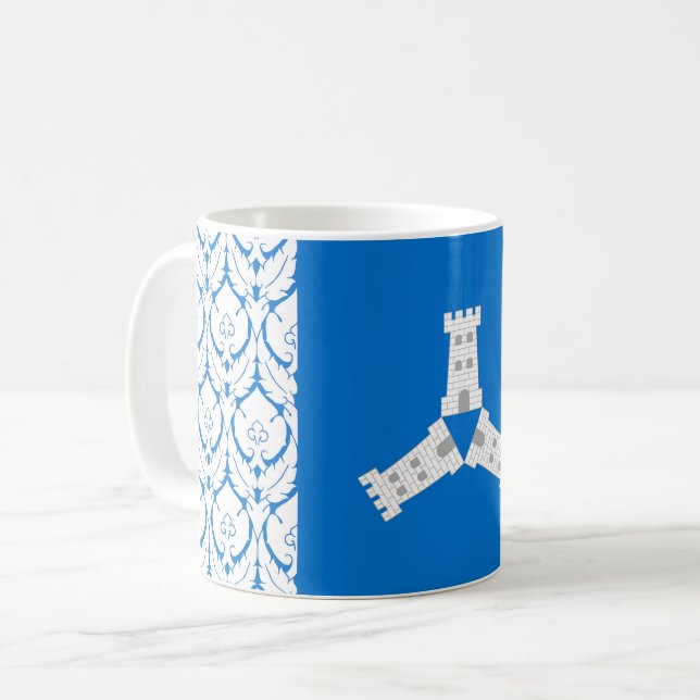 Kanton Kapellenberg Populace Abzeichen Kaffee Tass Kaffeetasse (Vorderseite Links)