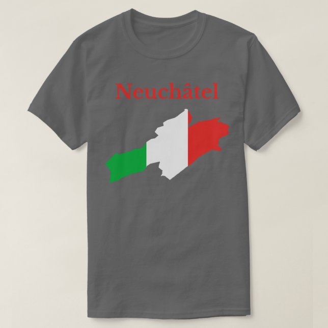 Kanton Neuchatel Schweiz T-Shirt (Design vorne)