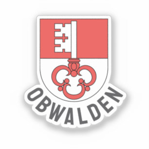 Kanton Obwalden Aufkleber