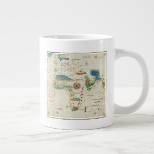 Kanton Planisphere 1502 Jumbo-Tasse